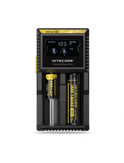 Nitecore D2 Digi Charger Li-ion / Nı-cd / Nı-mh / Lifepo4 Dijital Pil Şarj Cihazı